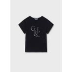Mayoral Kız Çocuk T-Shirt 854M - Siyah - 10 Yaş