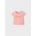 Mayoral Mayoral-Kız BEBEK-T-SHIRT-SS22-M1032 - 2 Ay - Pembe
