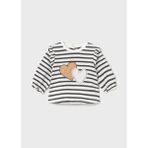 Mayoral Newborn Kız Bebek Sweatshirt - Siyah - 0 - 1 Ay