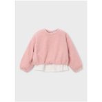 Mayoral Pembe Kız Çocuk Peluş Sweatshirt 4431 - 9 Yaş