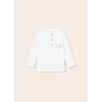 Mayoral Uzun Kollu Bebek Sweatshirt 1030-69 - Beyaz - 3 Yaş