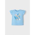 Mayoral Yazlık Kız Çocuk Baskılı T-Shirt - Bebe Mavi - 2 Yaş