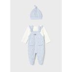 Mayoral Yenidoğan Erkek Şapkalı Tulum - Açık Mavi