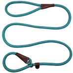 MayPaw Köpek Tasma Halatı Kayma Kurşun, 1/4 "-5Ft Sağlam Naylon Köpek Tasması- Küçük ve Küçük Köpekler için Renkli Ayarlanabilir Eğitim Evcil Hayvan Tasması