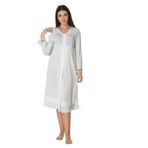 Mayss Collections 2423 Ekru Renk Lohusa Gecelik, L, TXB3C7CA5B3497-869BST0010917