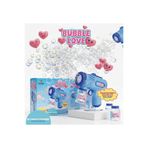 MayToys Otomatik Baloncuk Makinesi Pilli Köpük Tabancası Sızdırmaz Tasarım Bubble Gun Mavi