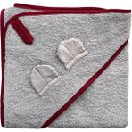 Mayu Baby Collection Grey Bebek Banyo Havlusu - Gri