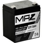 Maz Akü 12 Volt 5 Amper (Ah) Kuru Agm Vrla Akü (Yeni Üretim) - Siyah