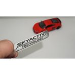 Mazda 2 3 6 Cx-5 Mx-5 Skyactiv Bagaj Krom Metal Logo Amblem