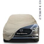 Mazda 3 4 Sedan (2019-) Araba Brandası Su Geçirmez Branda Miflonlu Premıum Oto Branda - Tam Branda