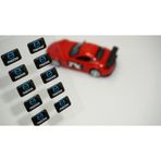 Mazda Logo 3d Cam Açma Torpido Konsol Ayna Çıkartma Seti