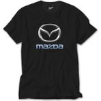 Mazda Logo Siyah Tişört