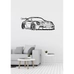 Mazemac Porshe Gt Desenli Dekoratif Metal Duvar Süsü 70 x 30