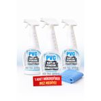 MB CLEANER FAMIX PVC Kapı ve Pencere Temizleyici 3'lü Fırsat Paketi | Mikrofiber Bez Hediyeli