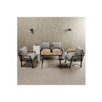 MB GARDEN FURNITURE Simetri Model, Balkon, Bahçe, Cafe, Metal Koltuk Takımı, Bahçe Takımı , Çay Seti, 2 1 1 Masa