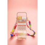 M&B Water Bottle 2 Kapaklı Cool Matara Pipetli Renkli - Pembe - Tekli