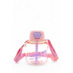 M&B Water Bottle Come On Pipetli Suluk, 750 ml, Pembe, Çocuk Okul Suluğu, Boyun Askılı