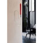 mba decor metal bending art Elips Duvar Şamdanı Metal Tekli Şamdan Mumluk Dekoratif Mumluk Paslanmaz Gümüş Kaplama Ev Dekorasyon