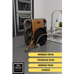 mba decor metal bending art Gold Paslanmaz 3 Gözlü Tavalık Tencerelik Tabaklık – Dolap İçi Düzenleyici, Şık Mutfak Çözümü