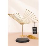 Mba Decor Metal Bending Art Kelebek Model Gold Dekoratif Obje Biblo Paslanmaz Salon Aksesuarları 40 Cm Ev Ofis Dekorasyon