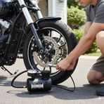 Mbb E-Ticaret 300 PSI Güçlü Taşınabilir Hava Kompresörü–Elektrikli Fişli Çakmaklıklı Lastik Şişirme Pompası