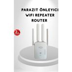 Mbb E-Ticaret 300MBPS Wifi Menzil Genişletici 4 Antenli Wpa3 Güvenlikli Priz Tipi Repeater