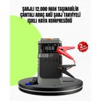 Mbb E-Ticaret 4’ü 1 Arada Powerbank Özellikli Araç Akü Şarj Takviye Cihazı