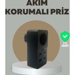 Mbb E-Ticaret Akıllı Akım Dengelemeli Priz 2500W 4 USB Type C Çıkışlı