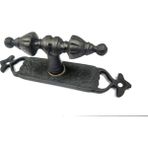 Mbb E-Ticaret Antika Tarz Dekoratif Pirinç Burma Pencere Kolu - 152X32 Mm, Oksit