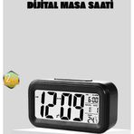 Mbb E-Ticaret Fotoselli Dijital Masa Saati Aydınlatmalı Alarm ve Tarih Göstergeli