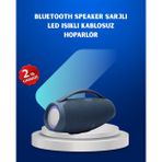 Mbb E-Ticaret Ipx5 Su Geçirmez Taşınabilir Bluetooth Hoparlör Renkli Işıklı