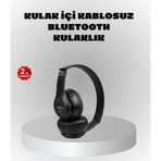 Mbb E-Ticaret Kablosuz Bluetooth Kulaklık – TF Kart, AUX, Mikrofonlu, Suya Dayanıklı, 10m Menzil