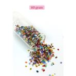 Mbb E-Ticaret Kesme Cam Boncuk 2mm - 60 Gram - Karışık Renkli - Bnc357