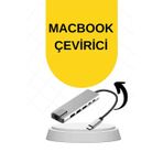 Mbb E-Ticaret Macbook Pro/air Uyumlu USB Type-C 8 In 1 Hub Dönüştürücü Çevirici Çoklayıcı USB Hdmı Micro Sd 8 Girişli