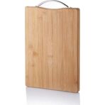 Mbb E-Ticaret Metal Tutacaklı Lüx Bambu Kesme Tahtası 30CM X20CMX1.8CM