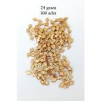 Mbb E-Ticaret Oya Abiye Bileklik Kolye Pleksi Metalik Plastik Pul Altın Renk 24 Gram 300 Adet - Bnc536