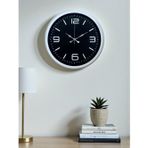 Mbb E-Ticaret Prime White 40 Cm Metal Modern Duvar Saati