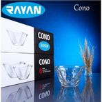 Mbb E-Ticaret Rayan Cono 6'lı Büyük Cam Kase