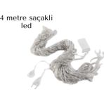 Mbb E-Ticaret SAÇAKLI 4 METRE PERDE LED