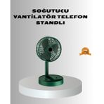 Mbb E-Ticaret Şarjlı Katlanabilir Mini Fan – 3 Kademe Hız Ayarı, Taşınabilir Tasarım