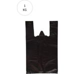 Mbb E-Ticaret Siyah Atlet Poşet Jumbo Boy 50X90 cm Takriben 12 Adet 1 kg