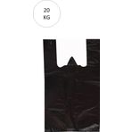 Mbb E-Ticaret Siyah Atlet Poşet Jumbo Boy 50X90 cm Takriben 240 Adet 20 kg
