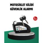 Mbb E-Ticaret Titreşim Sensörlü Alarm Disk Kilidi Motosiklet Scooter Bisiklet