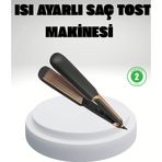 Mbb E-Ticaret Tost Model Saç Maşası 220°C Hızlı Isınan