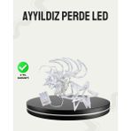 Mbb E-Ticaret Uzaktan Kumandalı Perde Tipi Günışığı Peri LED Işık Dekorasyon