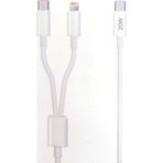 Mbb E-Ticaret Yeni Nesil Usb-C To Lightning Usb-C Hızlı Şarj Ve Data Kablosu 5.0A Hızlı Kablo 1 Metre 20W
