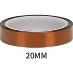 Mbl 20mm. Kapton Bant. Isıya Dayanıklı Termal Bant, Isı Yalıtım Bandı. PCB Devre, Pil Tamir Onarım Bandı. - 20 mm