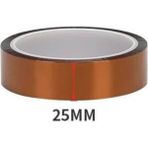 Mbl 25mm Kapton Bant. Isıya Dayanıklı Termal Bant, Isı Yalıtım Bandı. PCB Devre, Pil Tamir Onarım Bandı. - 25 mm