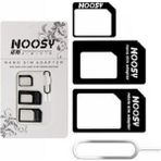 Mbl Noosy Nano ve Mikro Sim Kart Adaptörü+Iğne Set Siyah - Gri