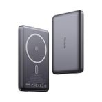MC-4651 10000MAH 20W Metal Ultra Ince Manyetik Kablosuz Powerbank - Siyah